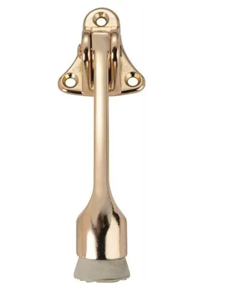 Prosource CL-230BB-PS 4" Brass Door Holder Commercial or Residential Use