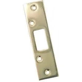 1-1/4x3-5/8-Inch Brass Plated Steel Security Strike - Heavy Duty Various