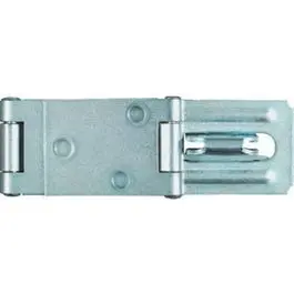 4.5 Inch Zinc Double Hinge Safety Hasp Heavy Duty Security National Hardware