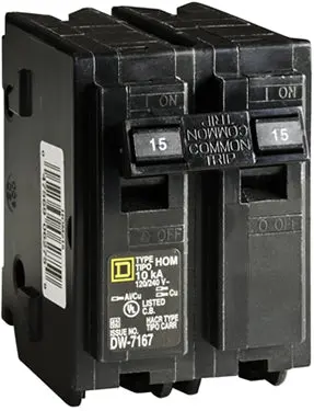 60A DP Circuit Breaker Electrical Panels and Safety Square D