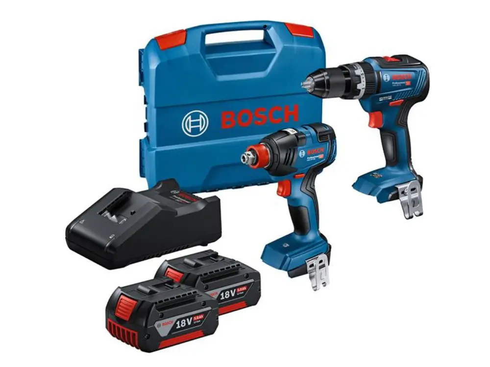 Bosch Professional Twin Pack 18V 2 X 5.0Ah Li-Ion