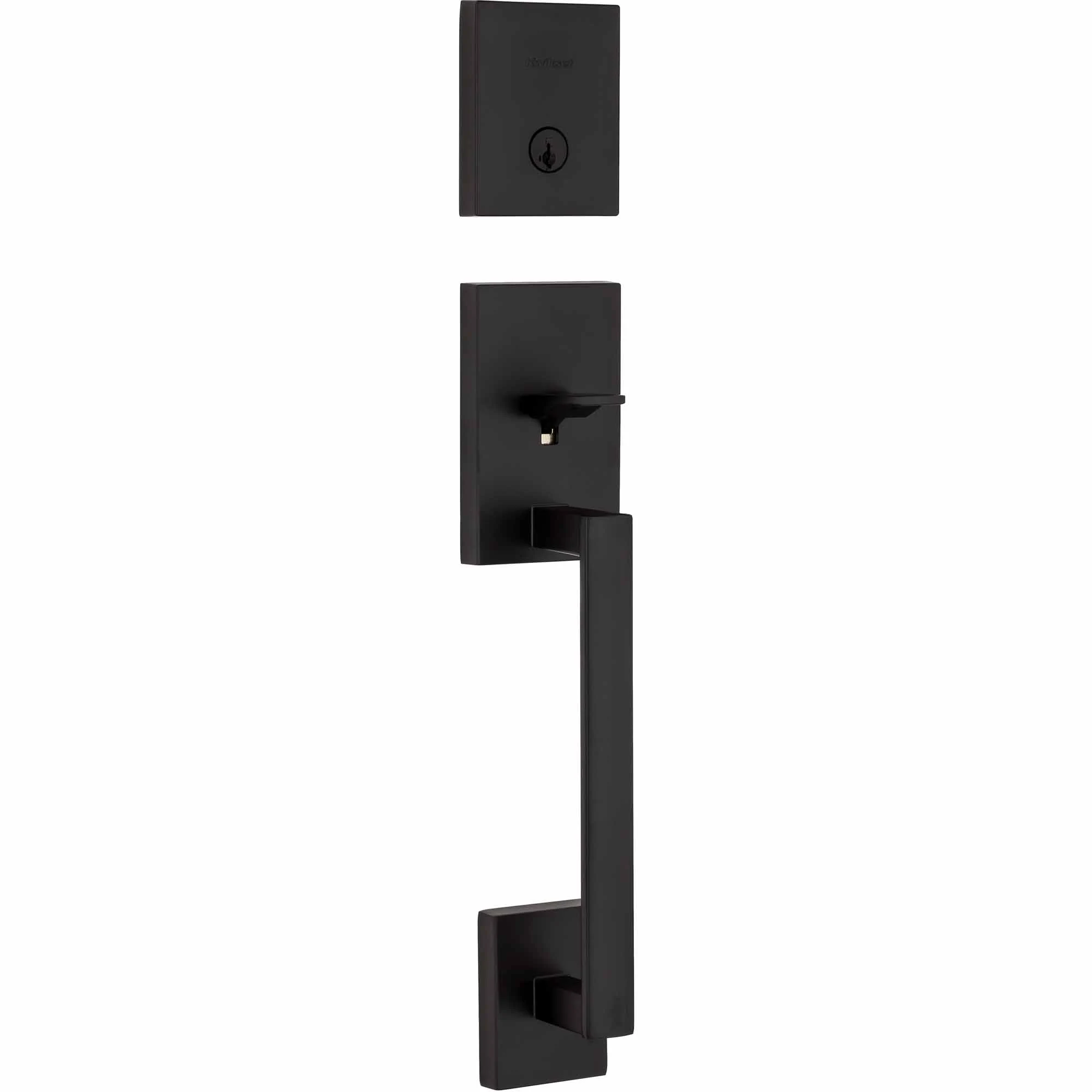 819SCE LIP 514 San Clemente Dummy Handleset Matte Black Door Hardware