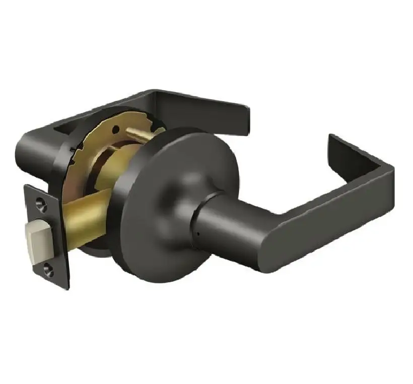 Deltana PRRHDRKU3 Riversdale Handleset Round Knob Dummy Bright Brass