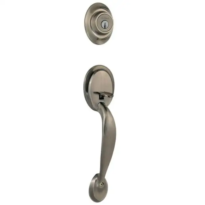 Belleview Dummy Exterior Handleset - Low Price Builders Hardware Equipment Kwikset