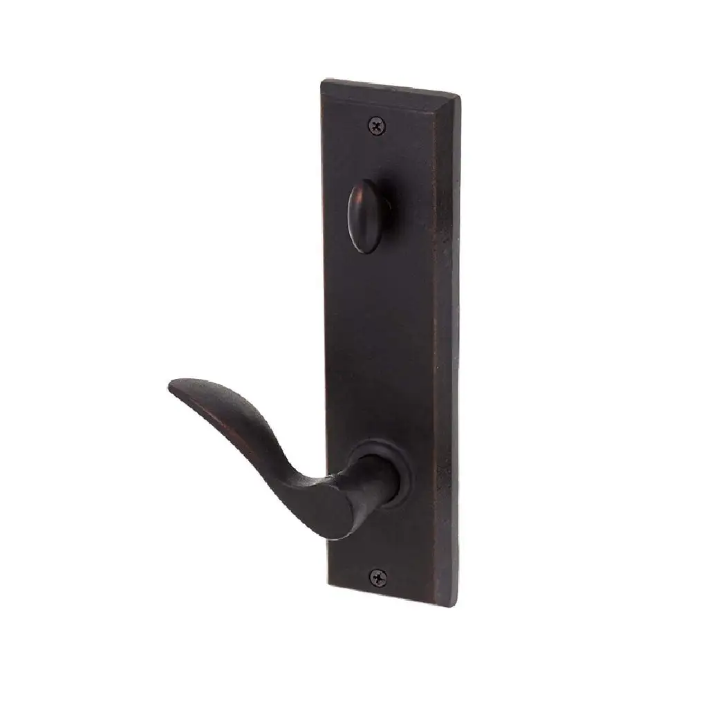 Weslock L7905-H2SL20 Left Hand Carlow Interior Dummy Handleset Black