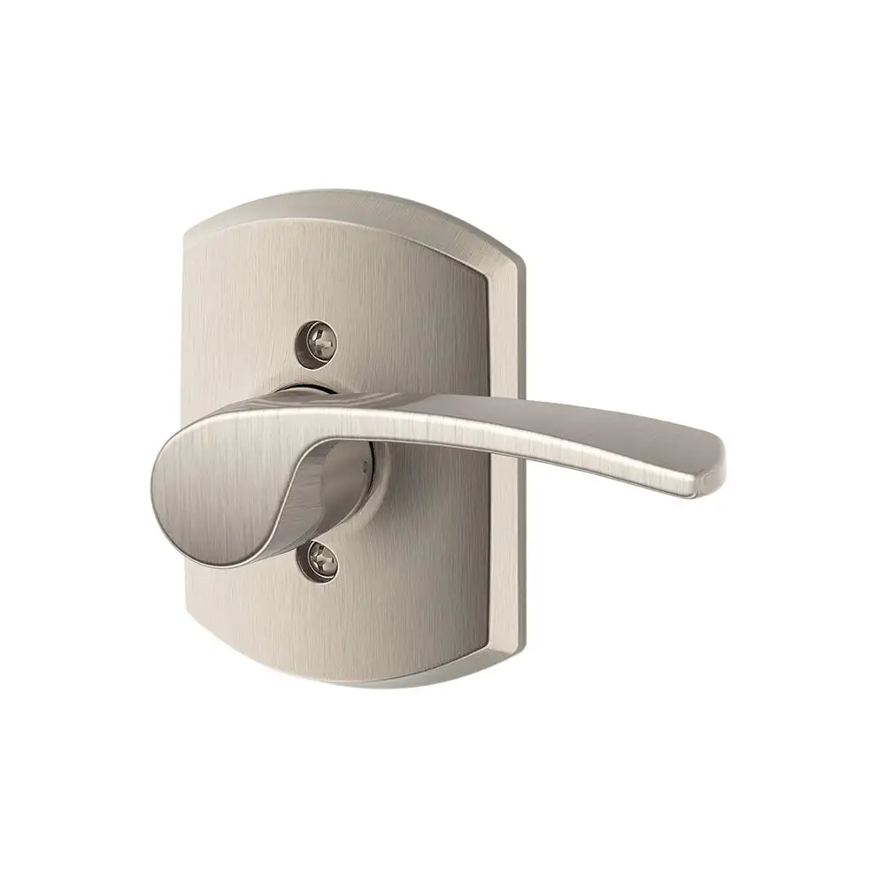 Manhattan Right Hand Dummy Lever - Low Price Construction Hardware Schlage