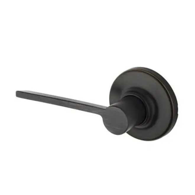 Ladera Left-Handed Interior Dummy Door Lever - Home Hardware Equipment Kwikset
