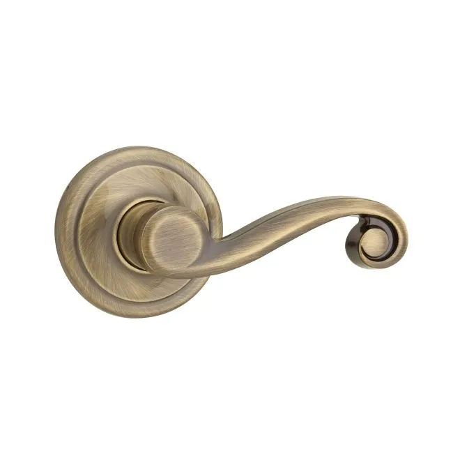 Ladera Left-Handed Interior Dummy Door Lever - Home Hardware Repair Supply Kwikset