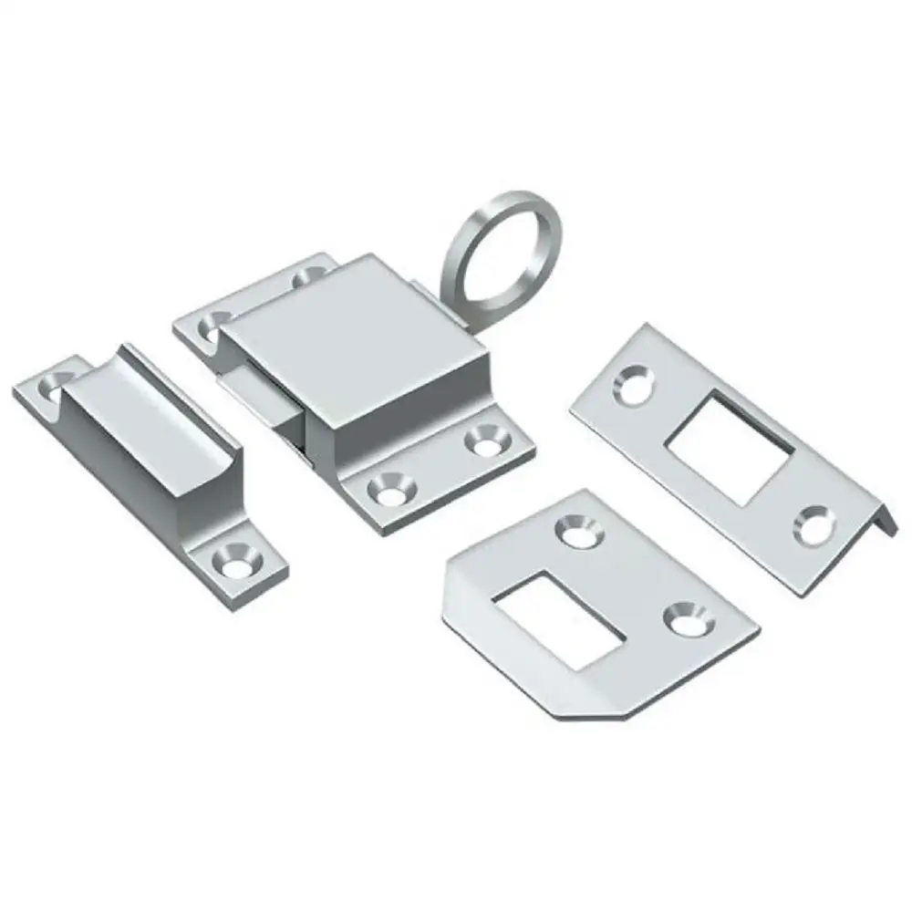 Deltana DDB425U19 Black Dutch Door Bolt Heavy Duty 4 Inch