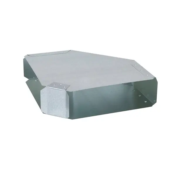 Imperial Galvanized Wall Stack Elbow 90 Degree 3-1/4x10 Inch