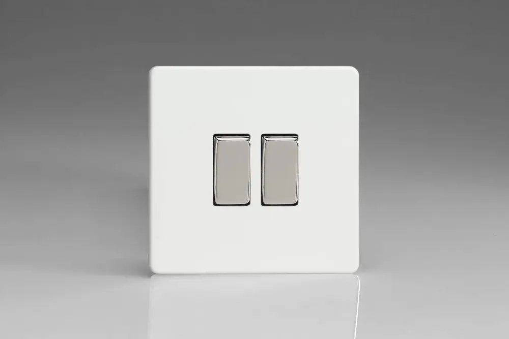 Varilight XDQ2S Light Switch Premium Chalk
