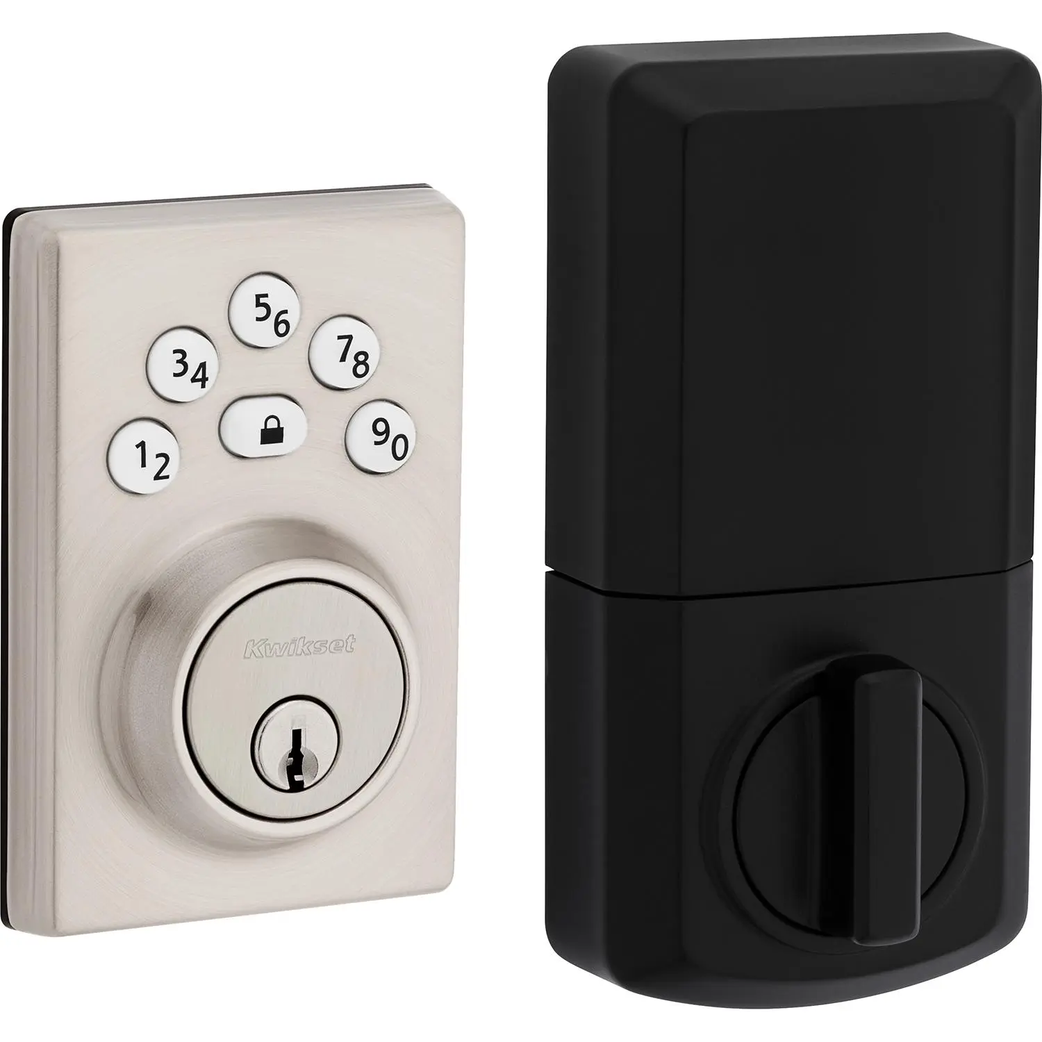 240 CNT 15 RBP 4AL RCS Contemporary Powerbolt 240 Keypad Deadbolt Satin Nickel