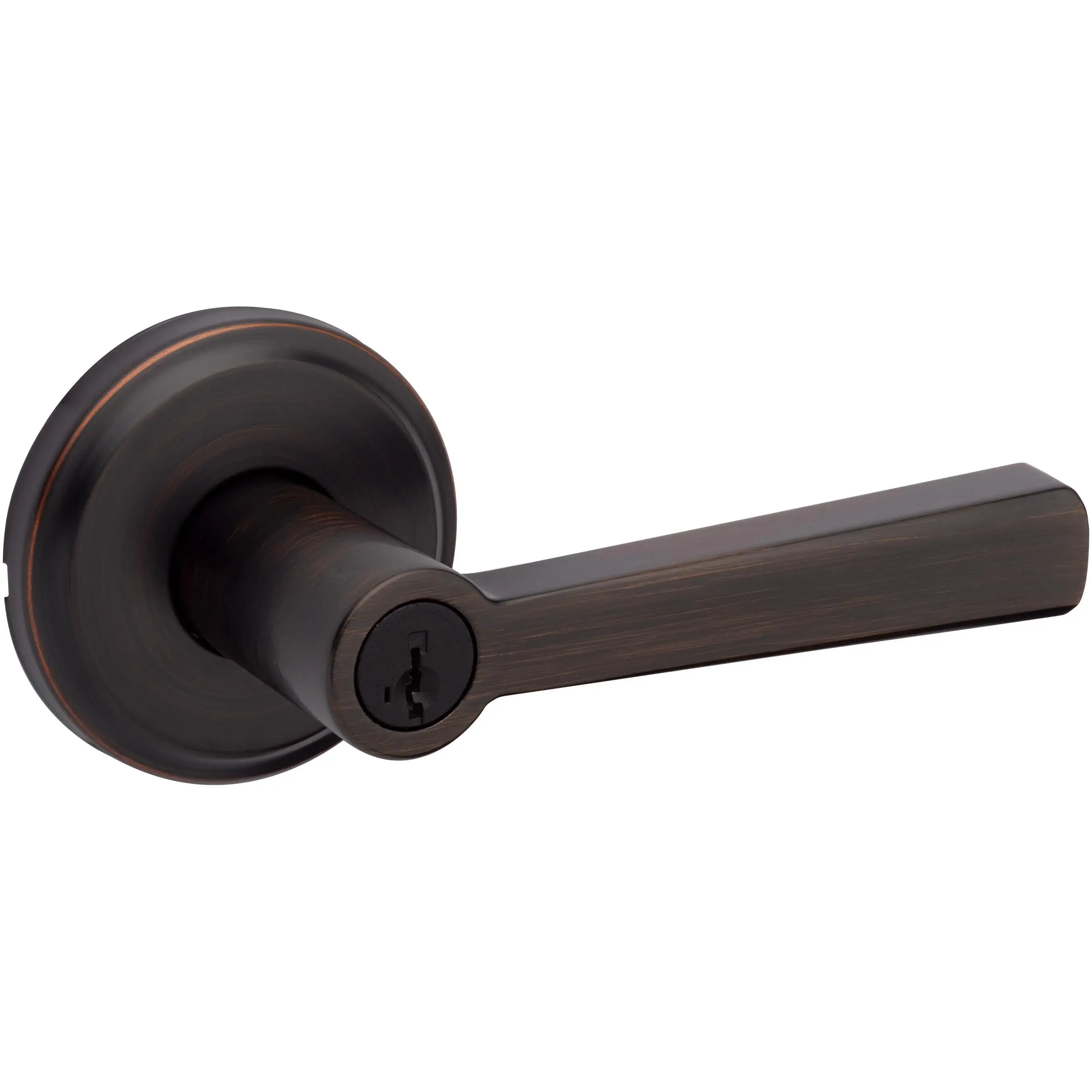 740TDL 11P SMT 6AL RCS K3 Trafford Entry Door Handle Venetian Bronze