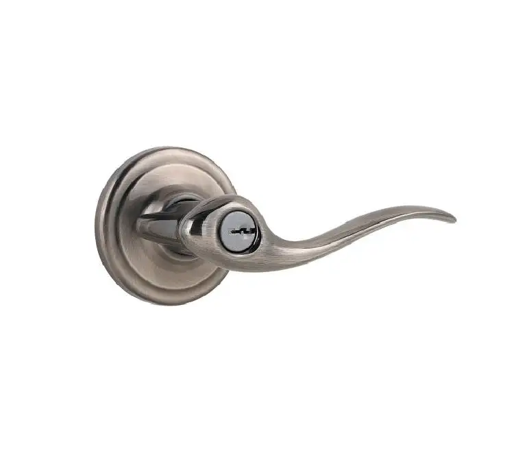 Tustin Entry Door Lever - Shop Building Hardware Equipment Kwikset