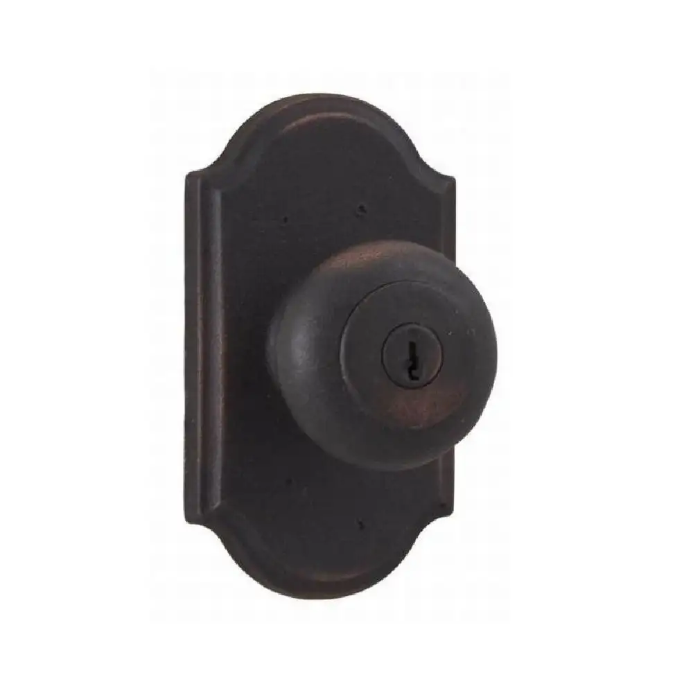 Weslock 07340N1N1SL23 Monoghan Square Entry Door Lever Oil Rubbed Bronze Exterior Handle