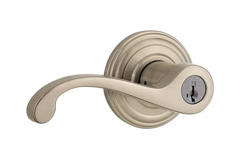 Commonwealth Entry Door Lever - Best Construction Hardware Goods Store Kwikset