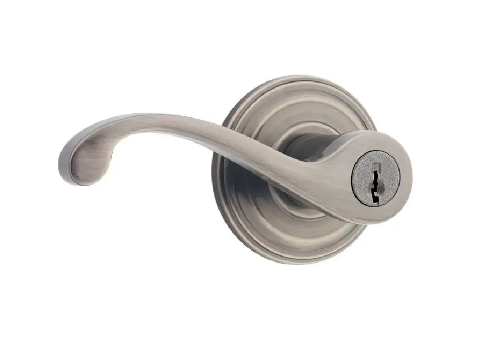 Commonwealth Entry Door Lever - Builders Hardware Supplies Sale Kwikset