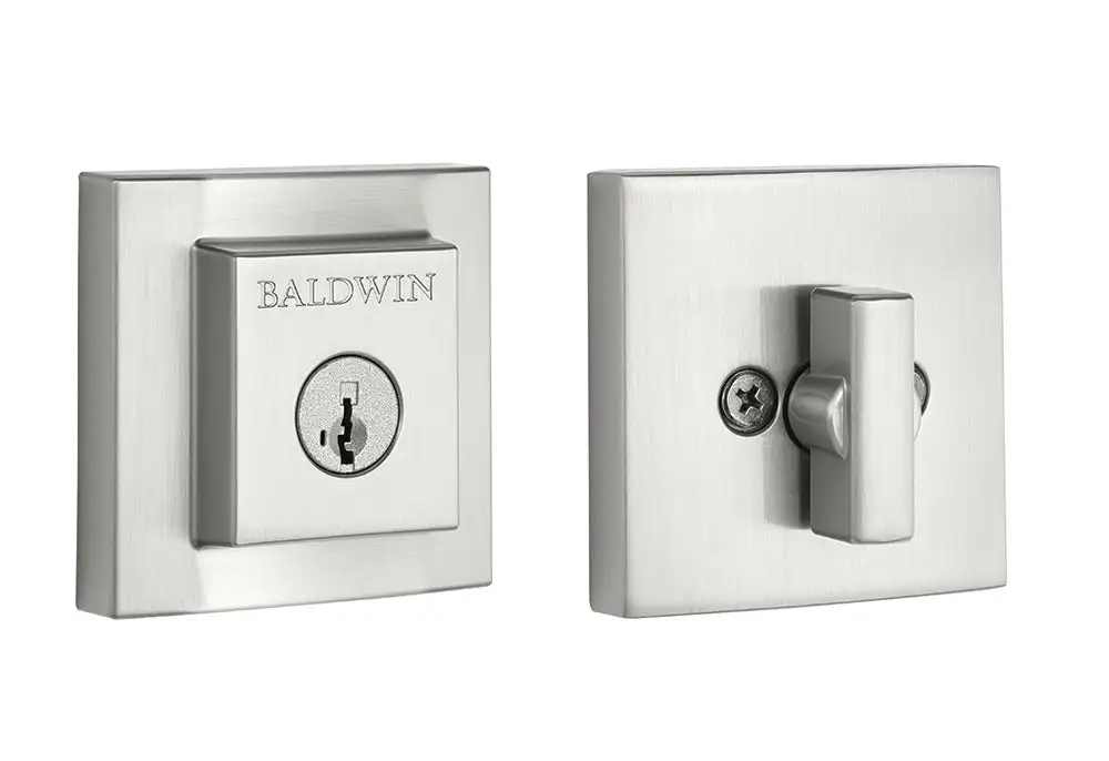Baldwin 354CYKARB15S Carnaby Entry Knob - Satin Nickel Building Hardware