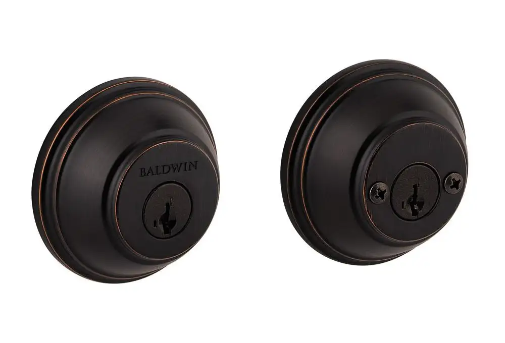 Baldwin 354CYKRDB11PS Carnaby Entry Knob - Venetian Bronze Construction Hardware