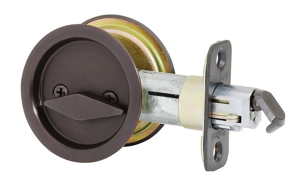 Kwikset 740H 11PGC Hancock Entry Knob Venetian Bronze - Construction Hardware Equipment