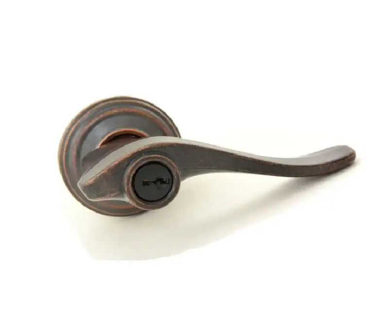 Brooklane Entry Door Lever - Construction Hardware Goods Sale Kwikset