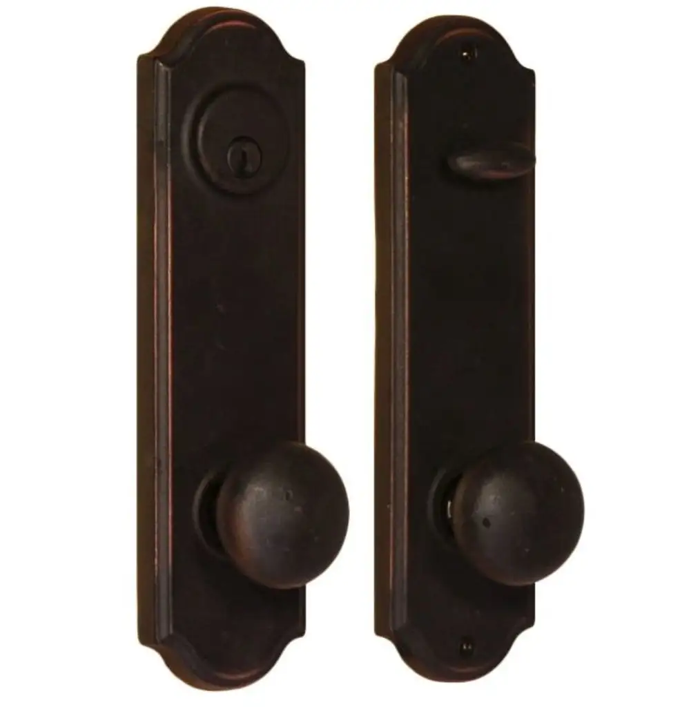 Bordeau Right Hand Entry Door Lever - Home Hardware Equipment Weslock