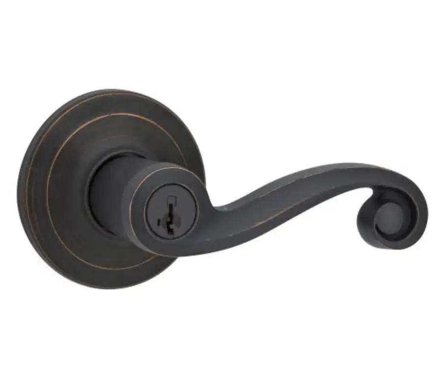 Tustin Entry Door Leverset - Low Price Construction Hardware Supplies Sale Kwikset