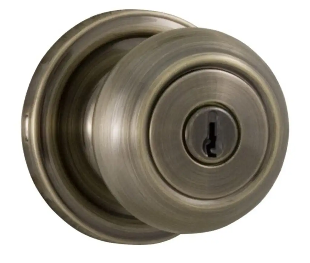 Weslock 00640IBI3SL23 Impresa Entry Lock Lifetime Brass - Secure Builders Hardware