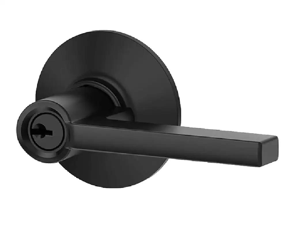 Kwikset SmartKey Juno Polished Brass Entry Knob and Single Cylinder Deadbolt KW1 1-3/4 Inch Set
