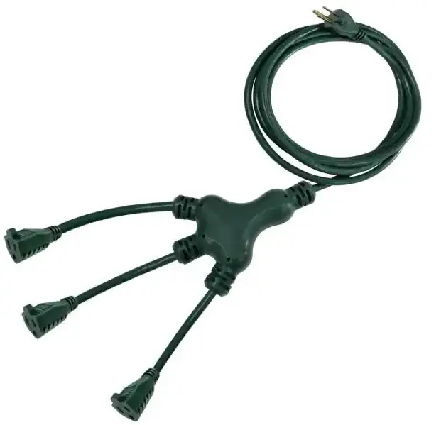 HDX 40 ft Multiple Directional Outdoor Extension Cord Damaged Box