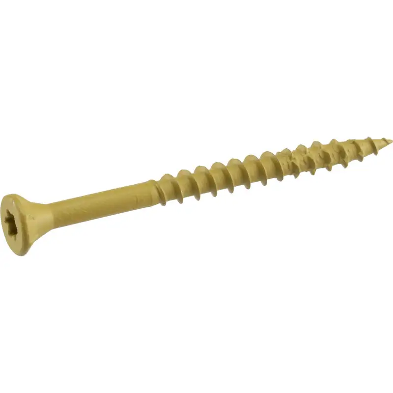Deck Plus No 10 x 3 Inch L Star Flat Head Exterior Deck Screws 800 Pack HILLMAN