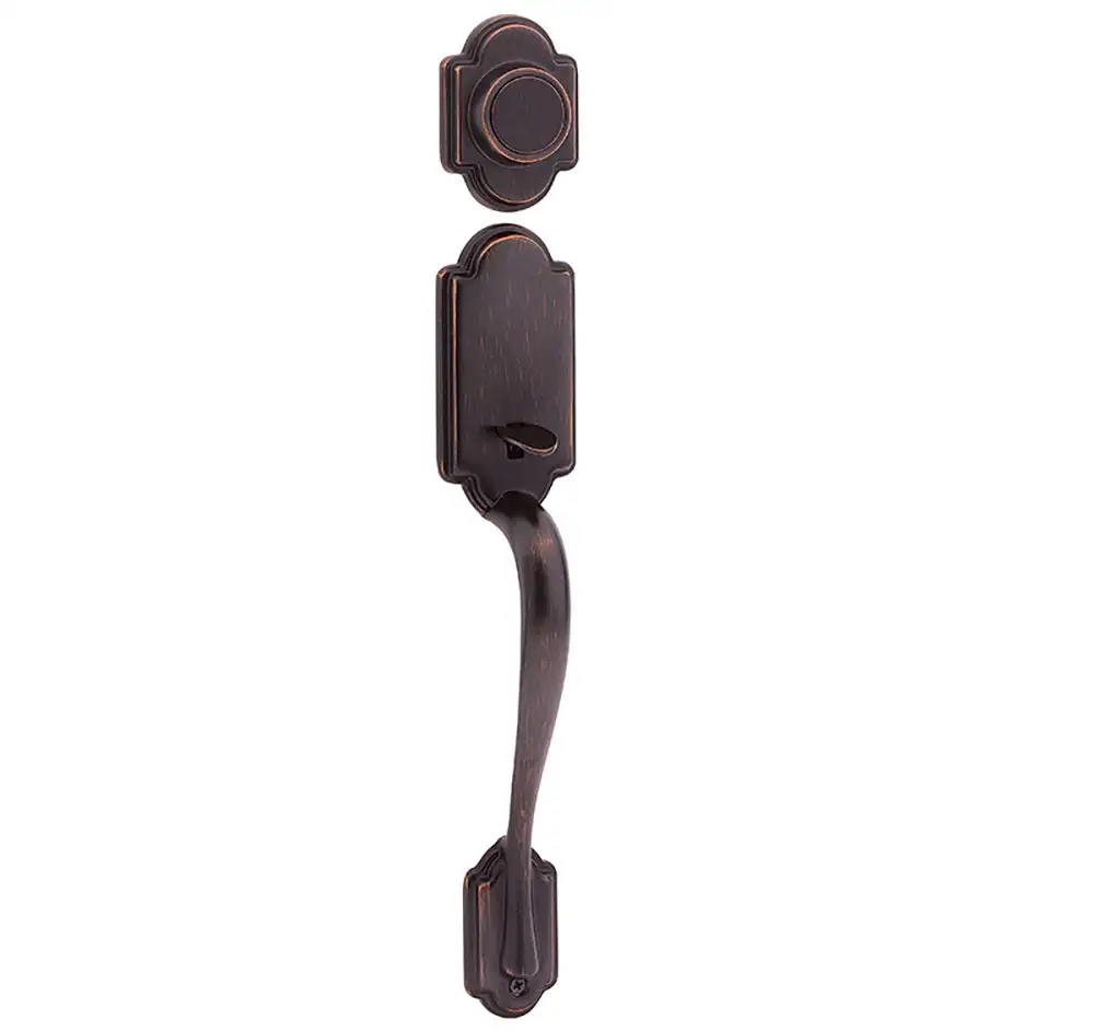 Amherst Single Cylinder Exterior Handleset Best Builders Hardware Doors Kwikset