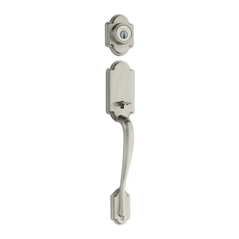 Ashfield Single Cylinder Exterior Handleset - Home Hardware Repair Supply Kwikset