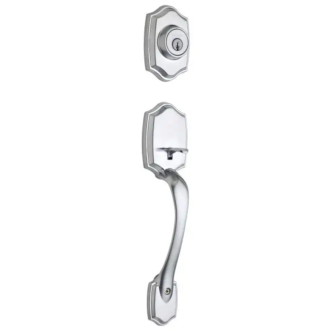 Dakota Double Cylinder Exterior Handleset - Home Hardware Repair Supply Sale Kwikset
