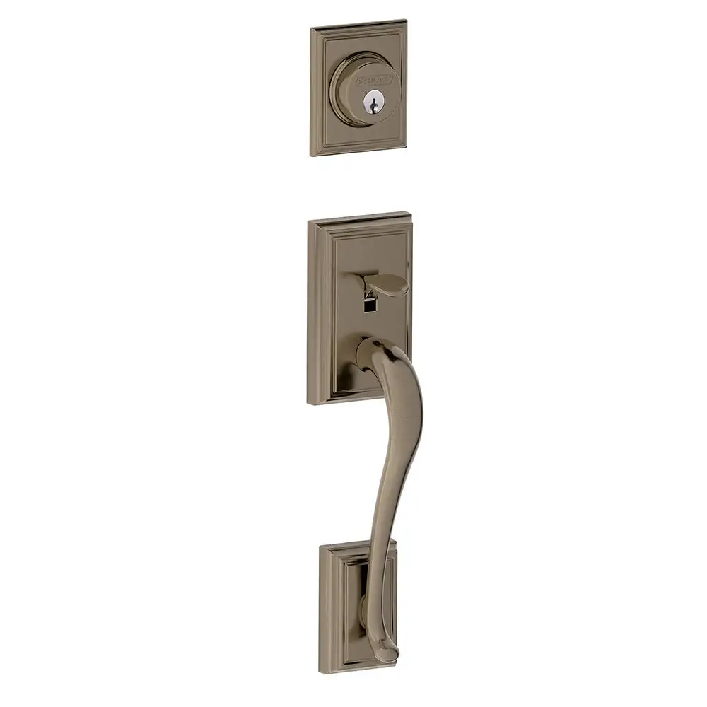Brookshire Dummy Exterior Handleset - Best Building Hardware Materials Schlage