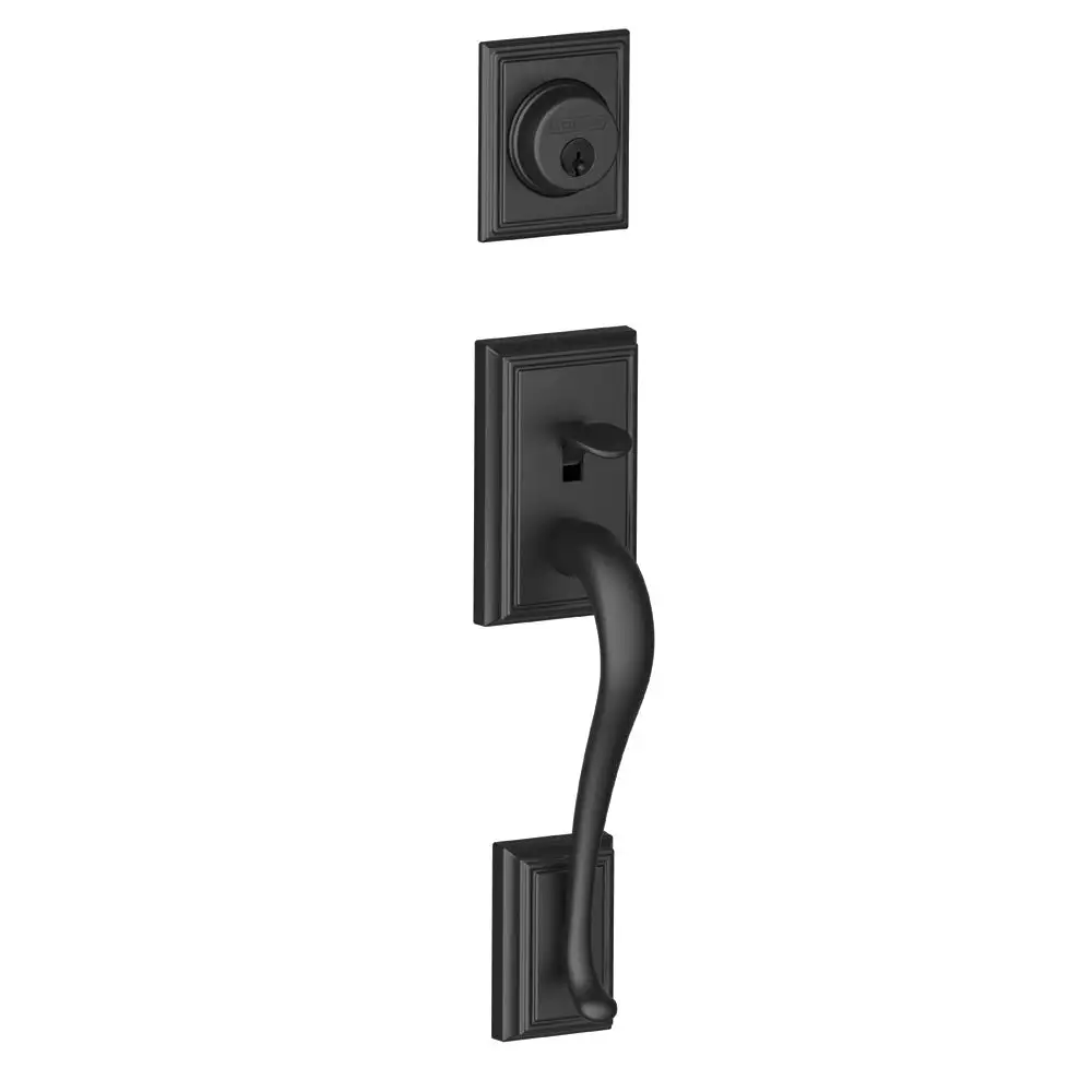 Brookshire Dummy Exterior Handleset - Builders Hardware Supplies Schlage