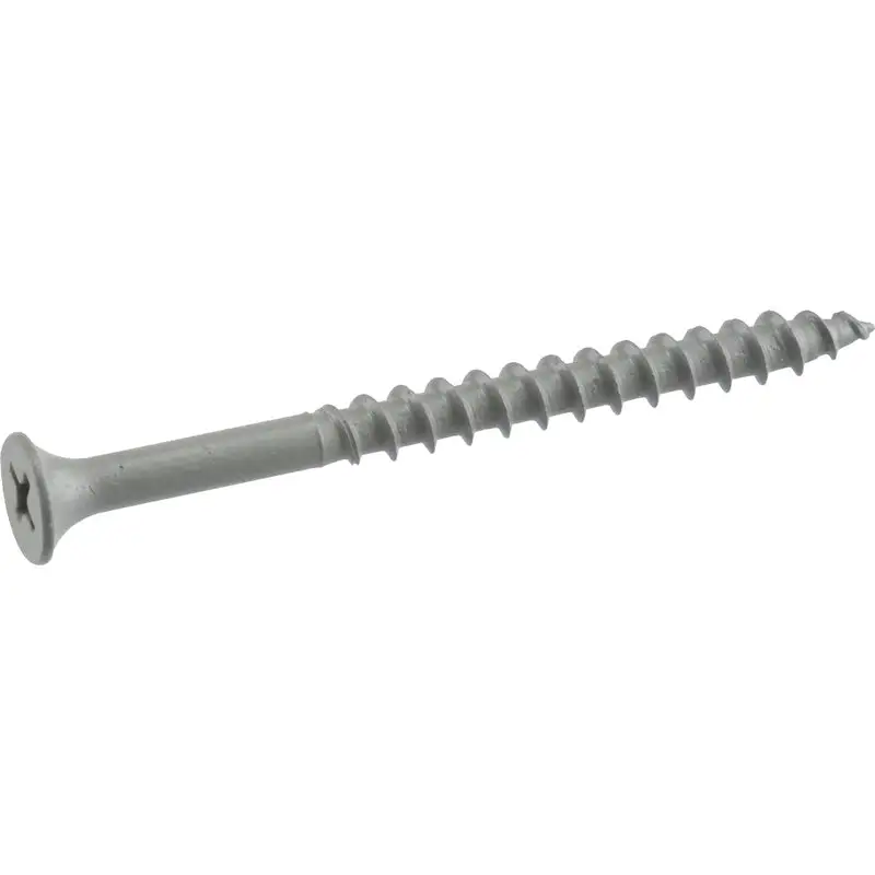 Fas-N-Tite No. 10 x 3 . Phillips Exterior Wood Screws 25 lb Box HILLMAN