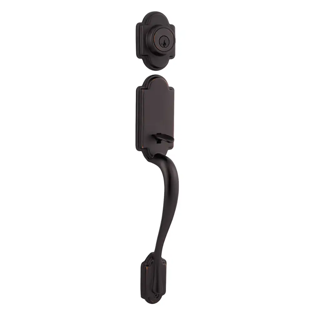 Ashfield Single Cylinder Exterior Handleset - Hardware Repair Kit Doors Kwikset