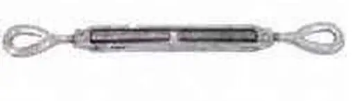 Baron 15-1/2X12 Forged Steel Eye & Eye Turnbuckle 1/2 Inch x 12 Inch Galvanized 2200 Lb Load