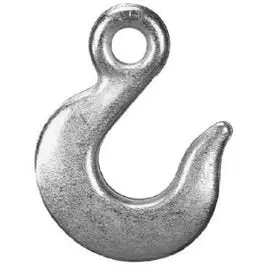 Zinc-Plated Eye Slip Hook 1/4-Inch Hanging and Fastening Various