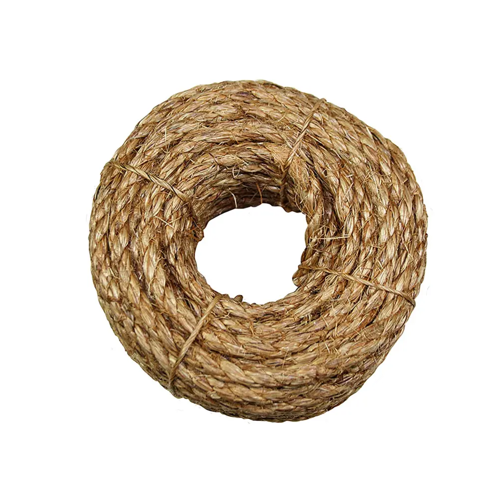 3/8 '' 3-Strand Manila Rope - 50'