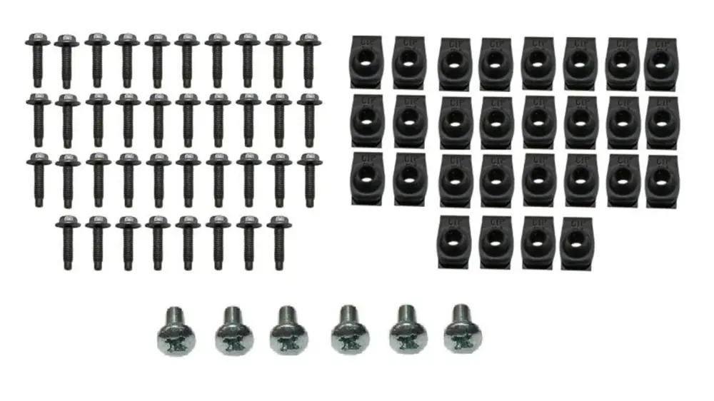 Fender/Grille Clip and Bolt Kit