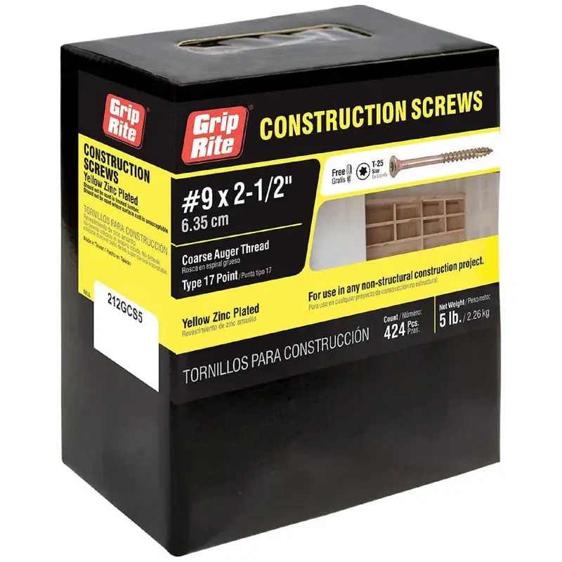 Grip-Rite No. 9 1/4 . W x 1-1/4 . L Galvanized Steel Fence Staples 87 Pack 1 lb