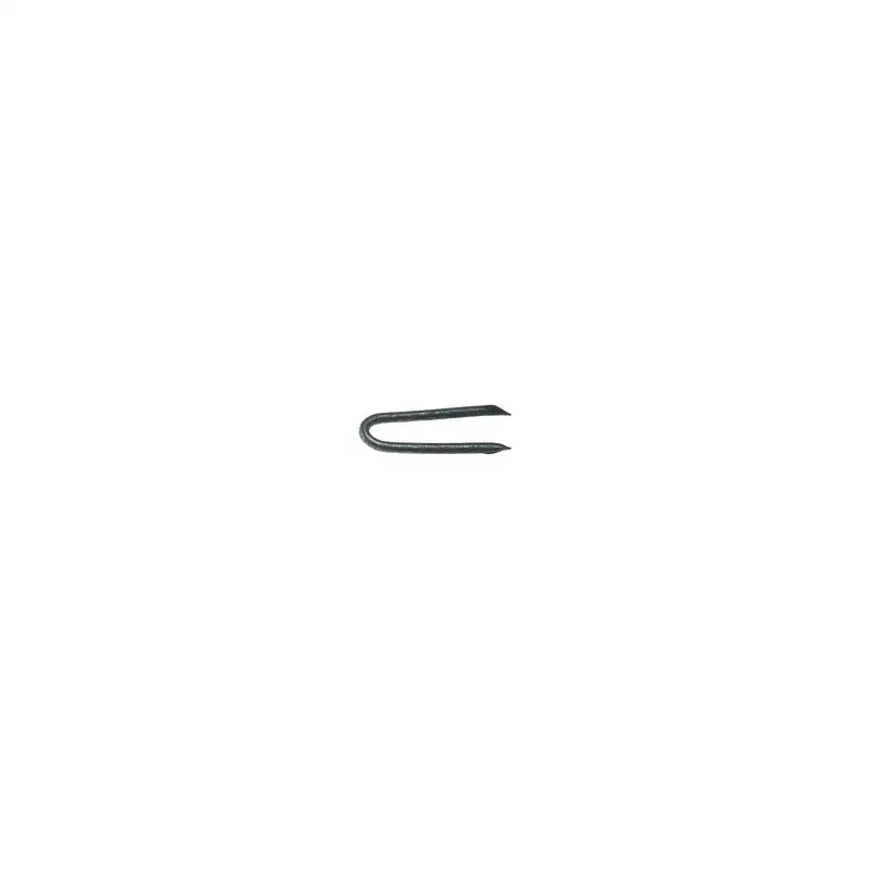 Grip-Rite No. 9 x 1-1/4 . L Hot-Dipped Galvanized Steel Fence Staples 9 Ga. 1 lb. Pack 12