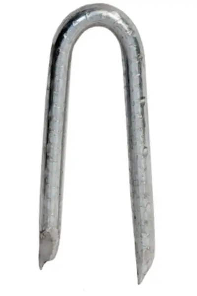 Hillman Fasteners 461632 Hot-Dipped Galvanized Fence Staples 1 Inch 5 Lb Box