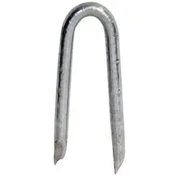 Hot-Dipped Galvanized Fence Staple 1.5-Inch 1-Lb Heavy-Duty Fencing Hillman