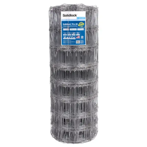 Bekaert 118199 Solidlock Pro 12.5g Professional Strength Fixed Knot Cattle Fence 330'