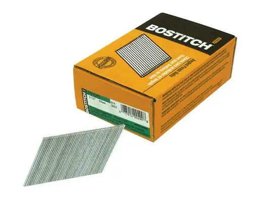 Bostitch FN1540 FN Style Angled Steel Finish Nails 2-1/2 15 Gauge 3655-Pack Trim