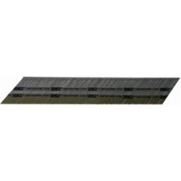 Senco Bright Basic 34 Degree Angled Strip Finish Nails 1-1/2 Inch 700 Count 15 Gauge