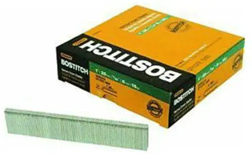 Bostitch 18-Gauge Narrow Crown Finish Staples 7/8 Leg 5000-Pack
